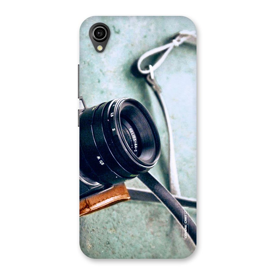 Leather Camera Lens Back Case for Vivo Y90