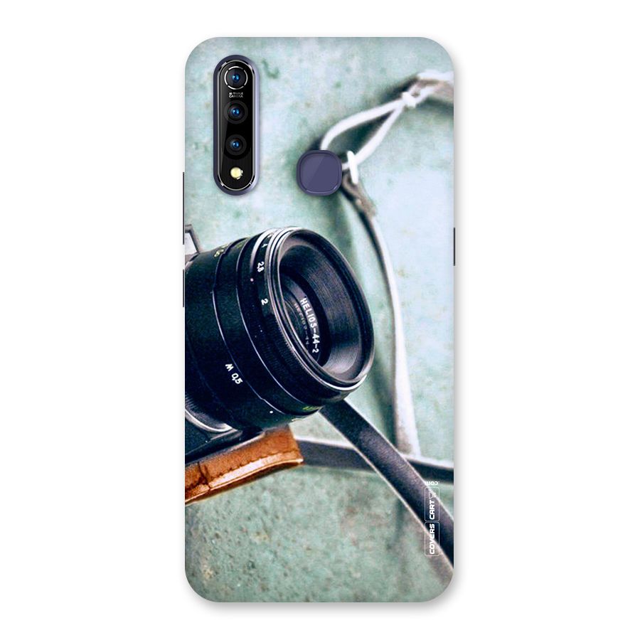 Leather Camera Lens Back Case for Vivo Z1 Pro
