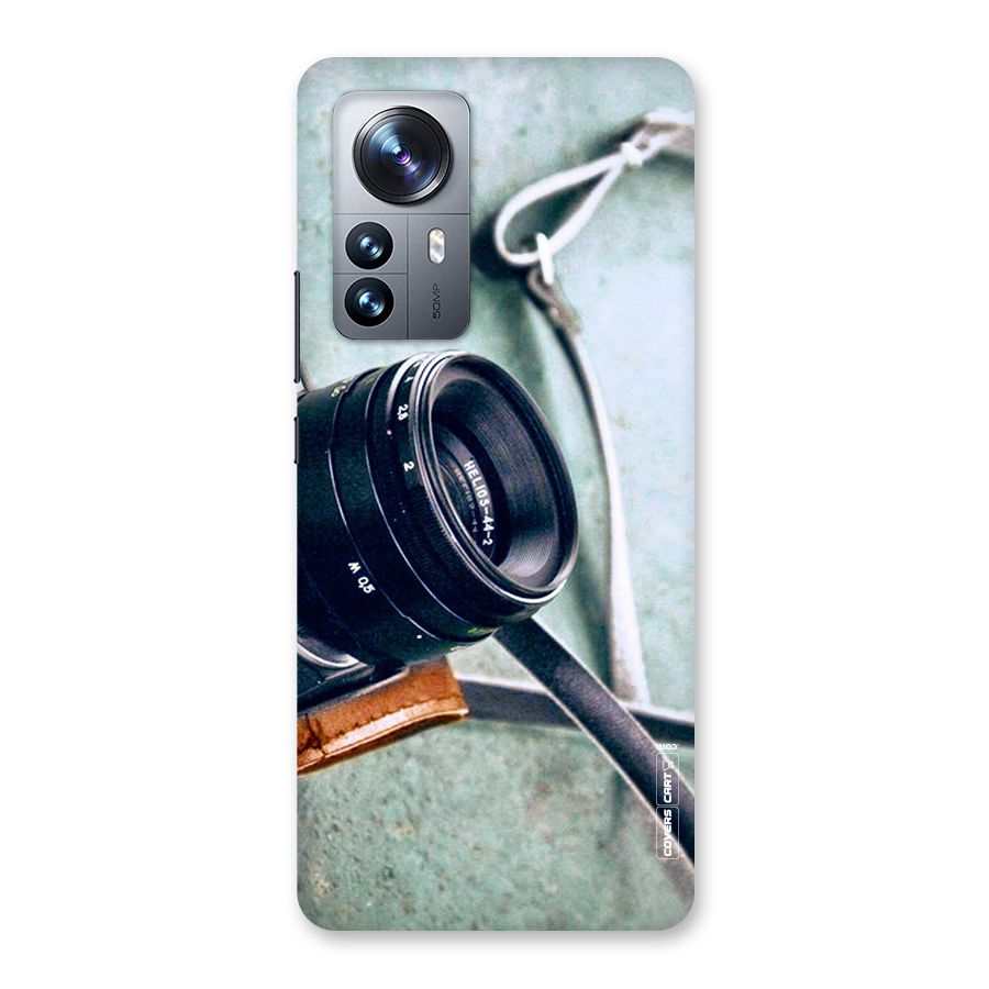 Leather Camera Lens Back Case for Xiaomi 12 Pro
