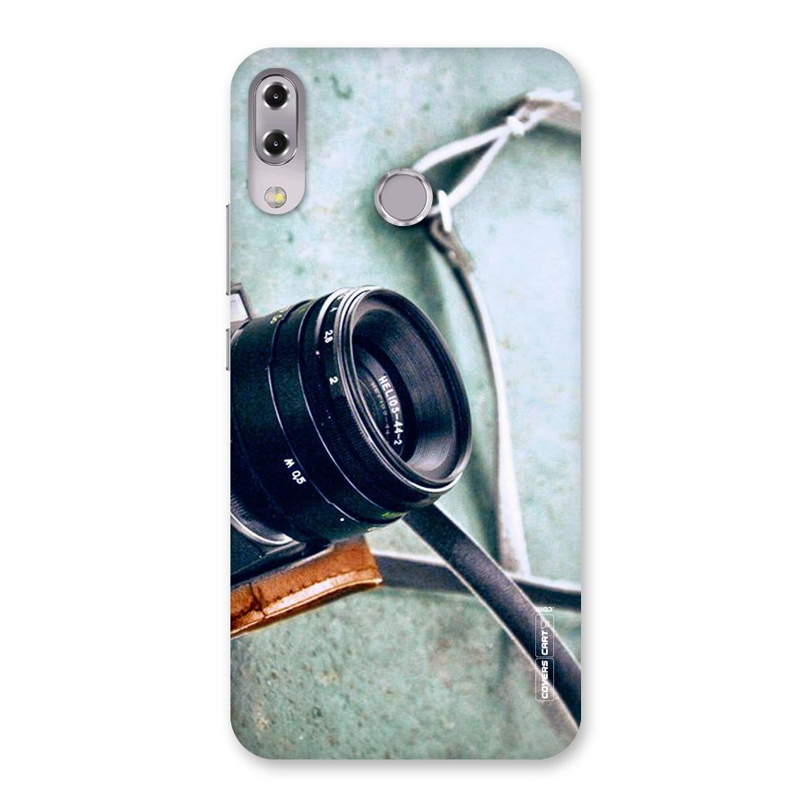 Leather Camera Lens Back Case for Zenfone 5Z