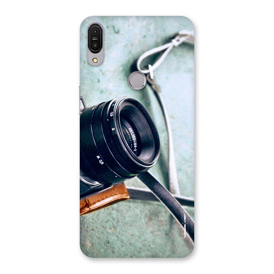 Leather Camera Lens Back Case for Zenfone Max Pro M1