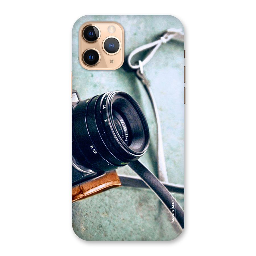 Leather Camera Lens Back Case for iPhone 11 Pro