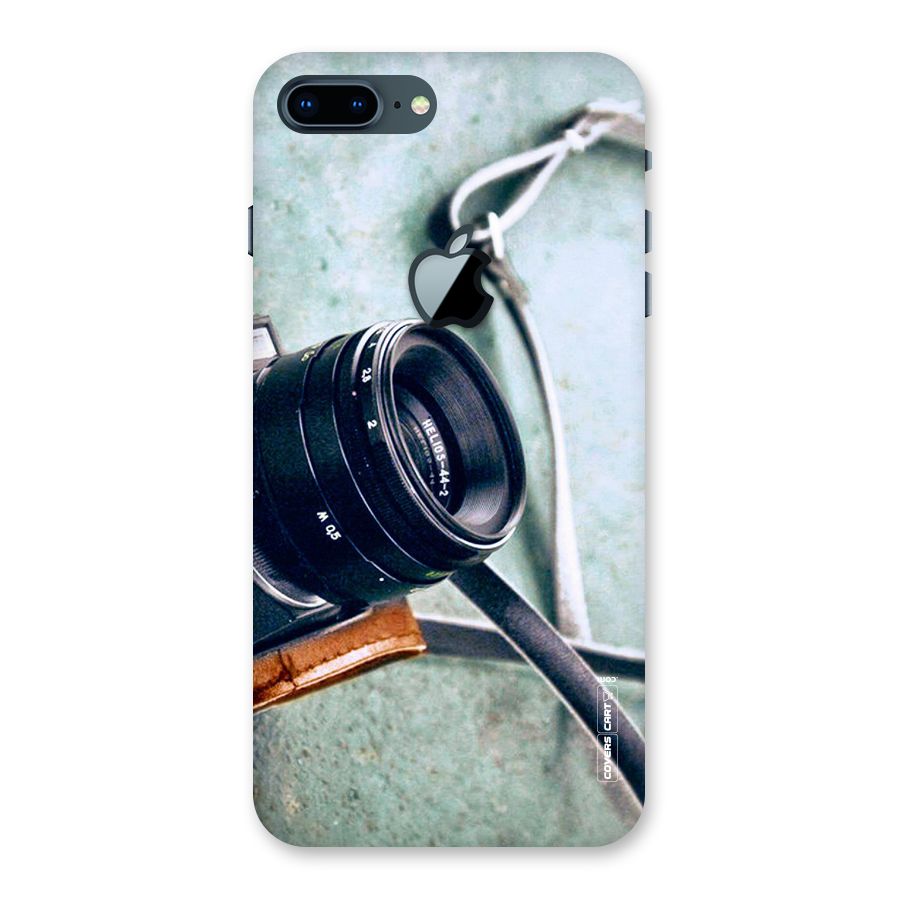 Leather Camera Lens Back Case for iPhone 7 Plus Apple Cut