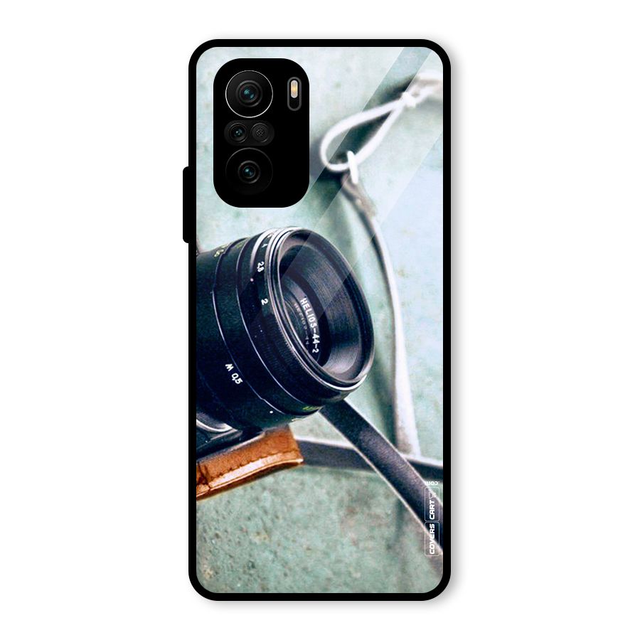 Leather Camera Lens Glass Back Case for Mi 11x