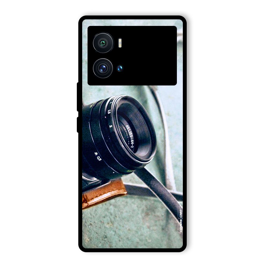 Leather Camera Lens Glass Back Case for Vivo iQOO 9 Pro