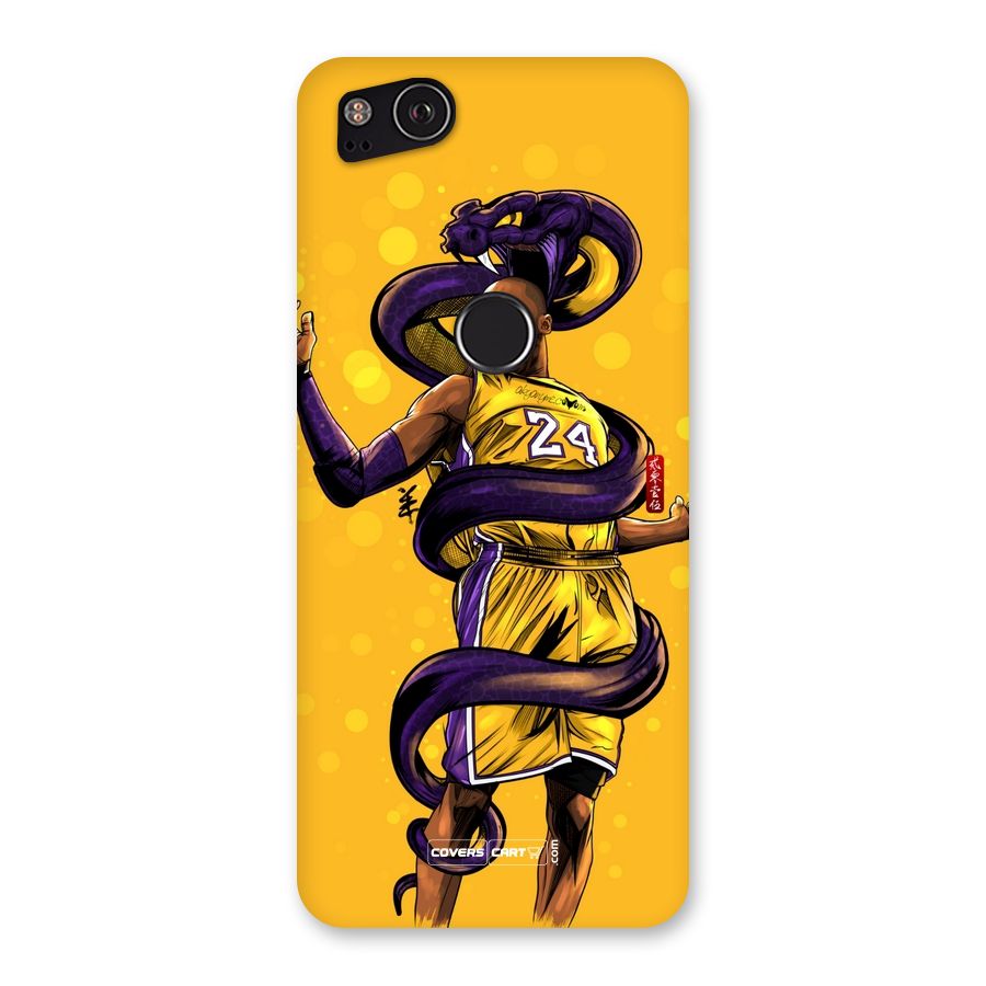 Legend Black Mamba Artwork Back Case for Google Pixel 2