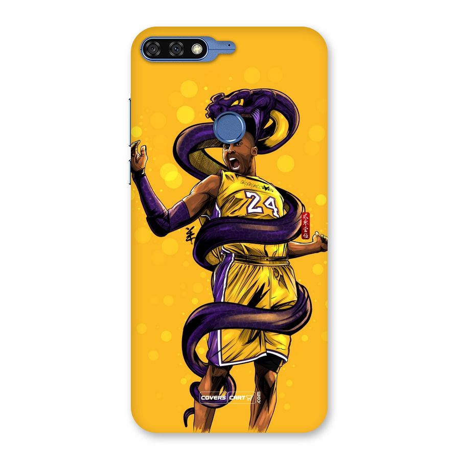 Legend Black Mamba Back Case for Honor 7C