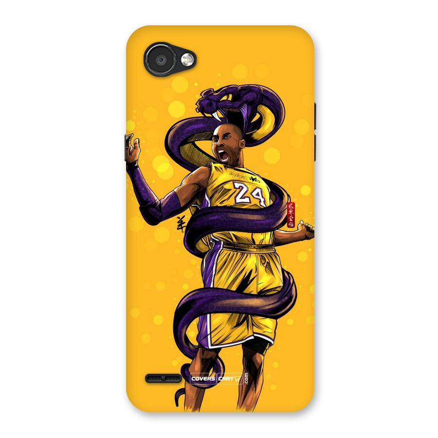 Legend Black Mamba Back Case for LG Q6