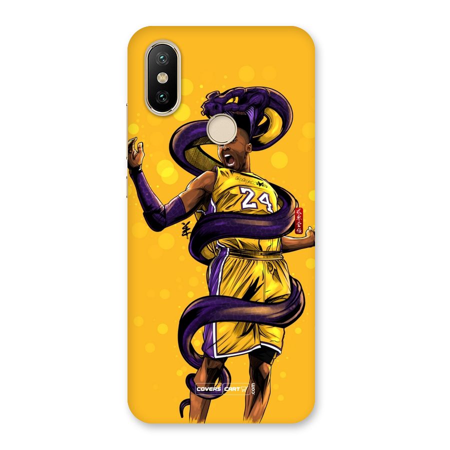 Legend Black Mamba Back Case for Mi A2