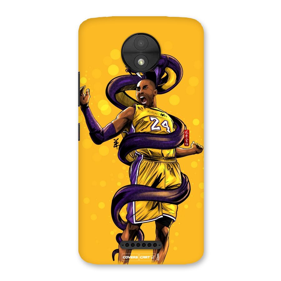 Legend Black Mamba Back Case for Moto C