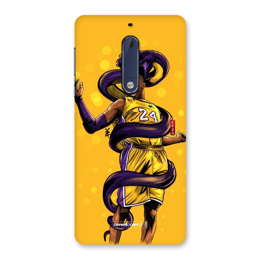 Legend Black Mamba Back Case for Nokia 5
