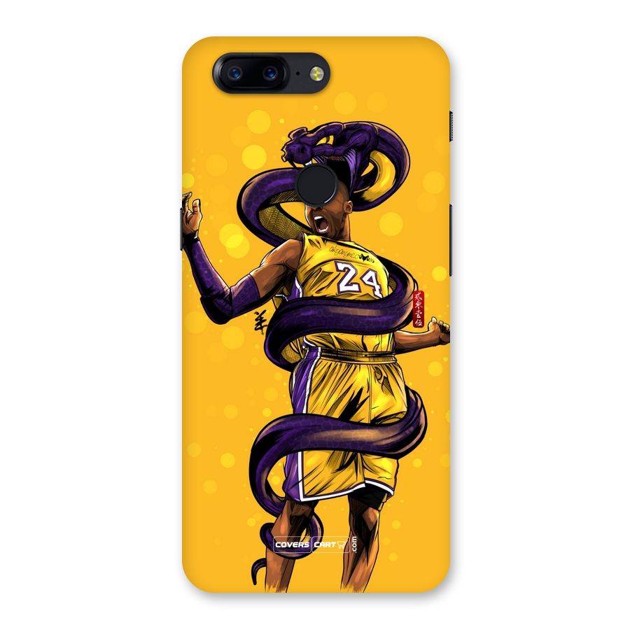 Legend Black Mamba Back Case for OnePlus 5T