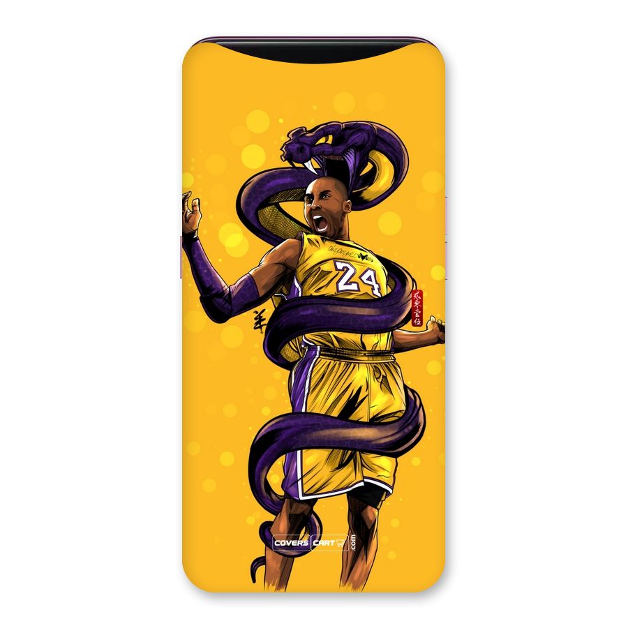 Legend Black Mamba Back Case for Oppo Find X