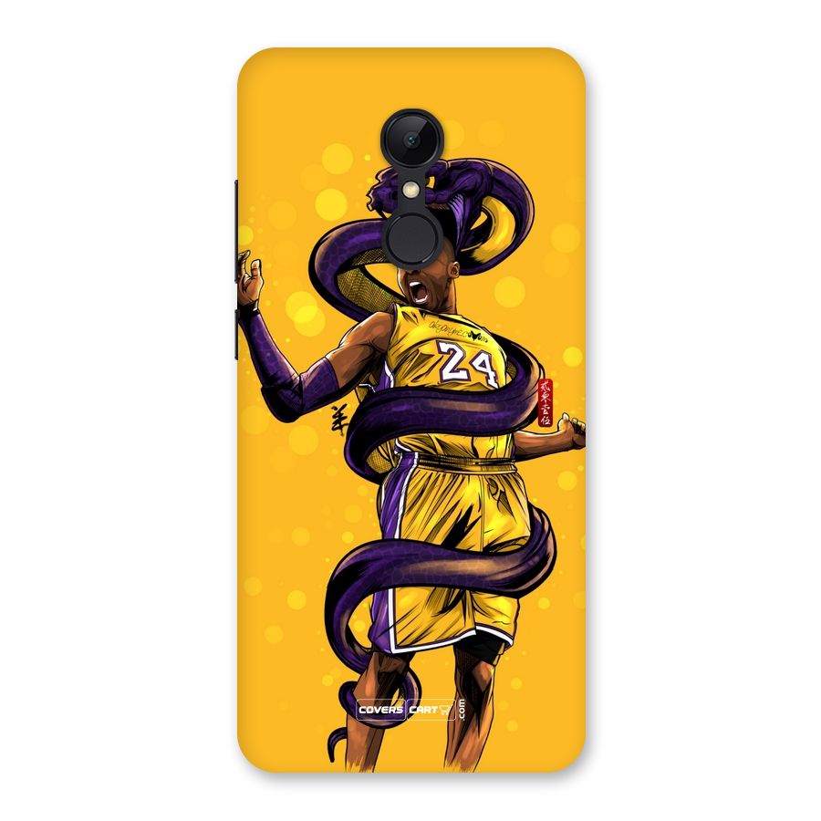 Legend Black Mamba Back Case for Redmi 5