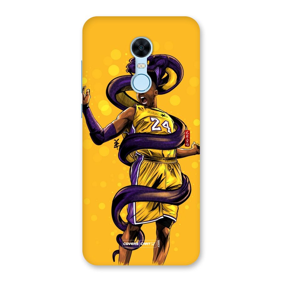 Legend Black Mamba Back Case for Redmi Note 5