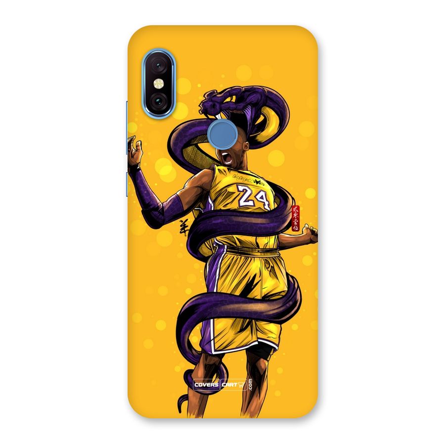 Legend Black Mamba Back Case for Redmi Note 6 Pro