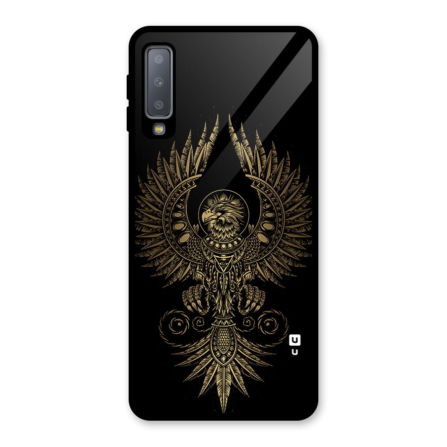 Legendary Phoenix Glass Back Case for Galaxy A7 (2018)