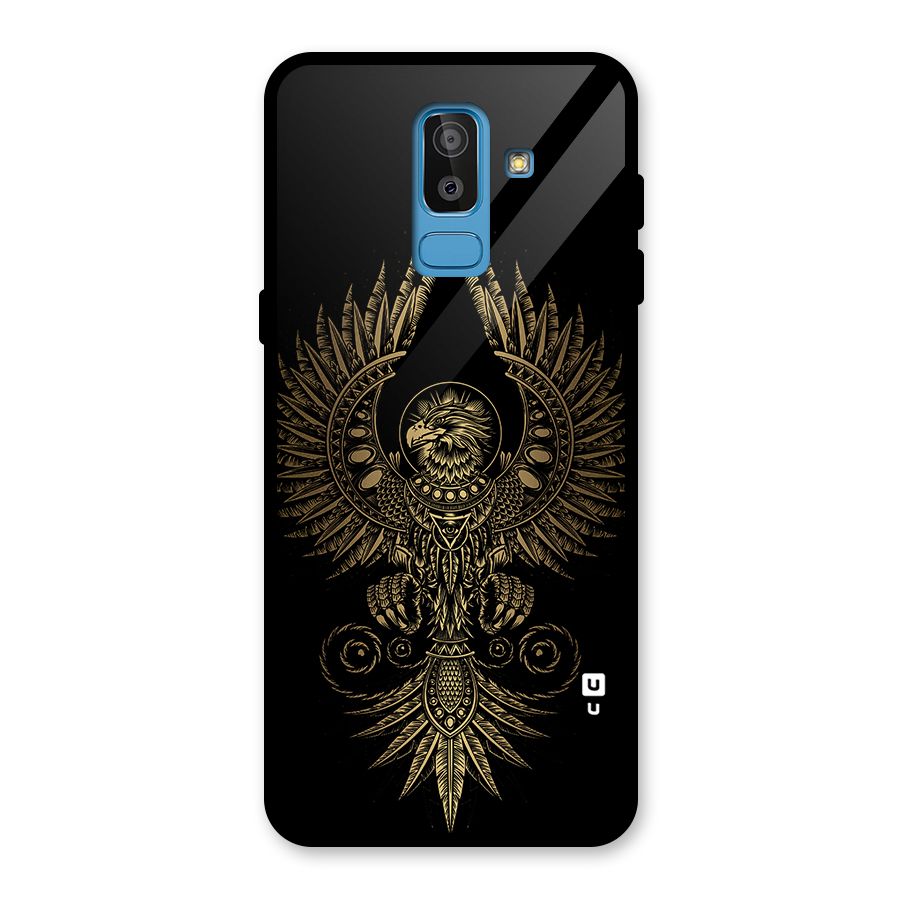 Legendary Phoenix Glass Back Case for Galaxy J8