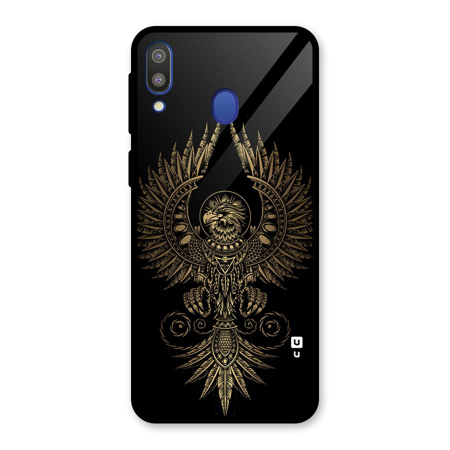 Legendary Phoenix Glass Back Case for Galaxy M20