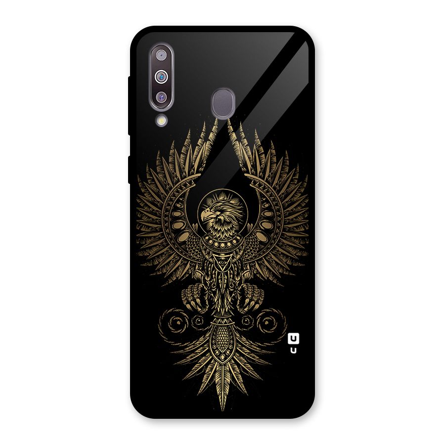 Legendary Phoenix Glass Back Case for Galaxy M30