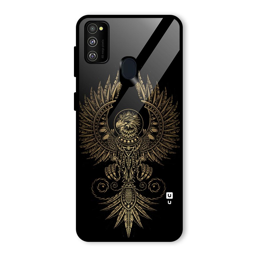 Legendary Phoenix Glass Back Case for Galaxy M30s