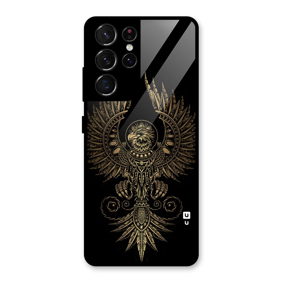Legendary Phoenix Glass Back Case for Galaxy S21 Ultra 5G