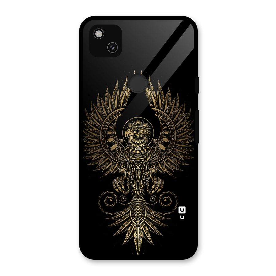 Legendary Phoenix Glass Back Case for Google Pixel 4a
