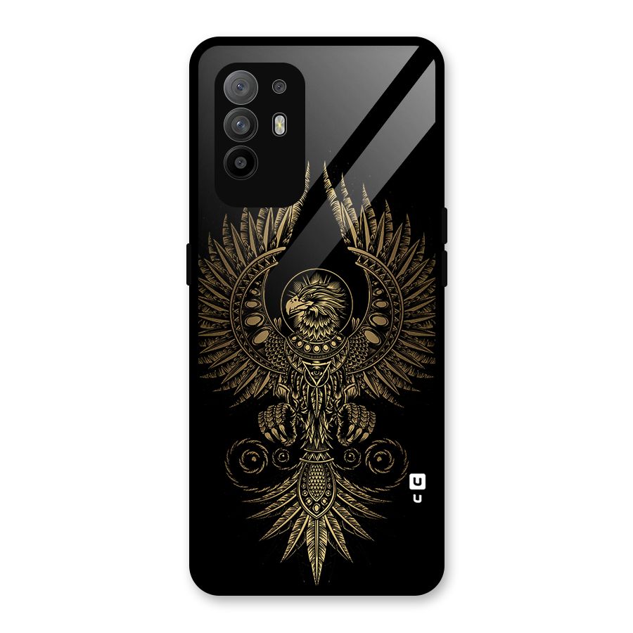 Legendary Phoenix Glass Back Case for Oppo F19 Pro Plus 5G