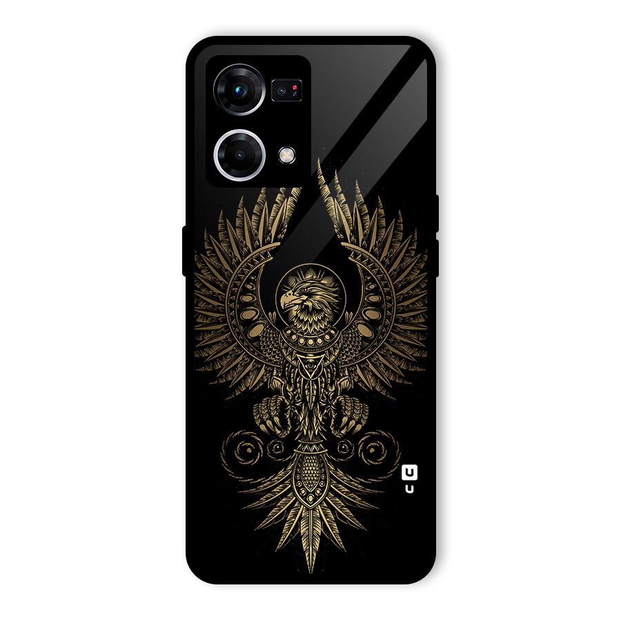 Legendary Phoenix Glass Back Case for Oppo F21 Pro 5G