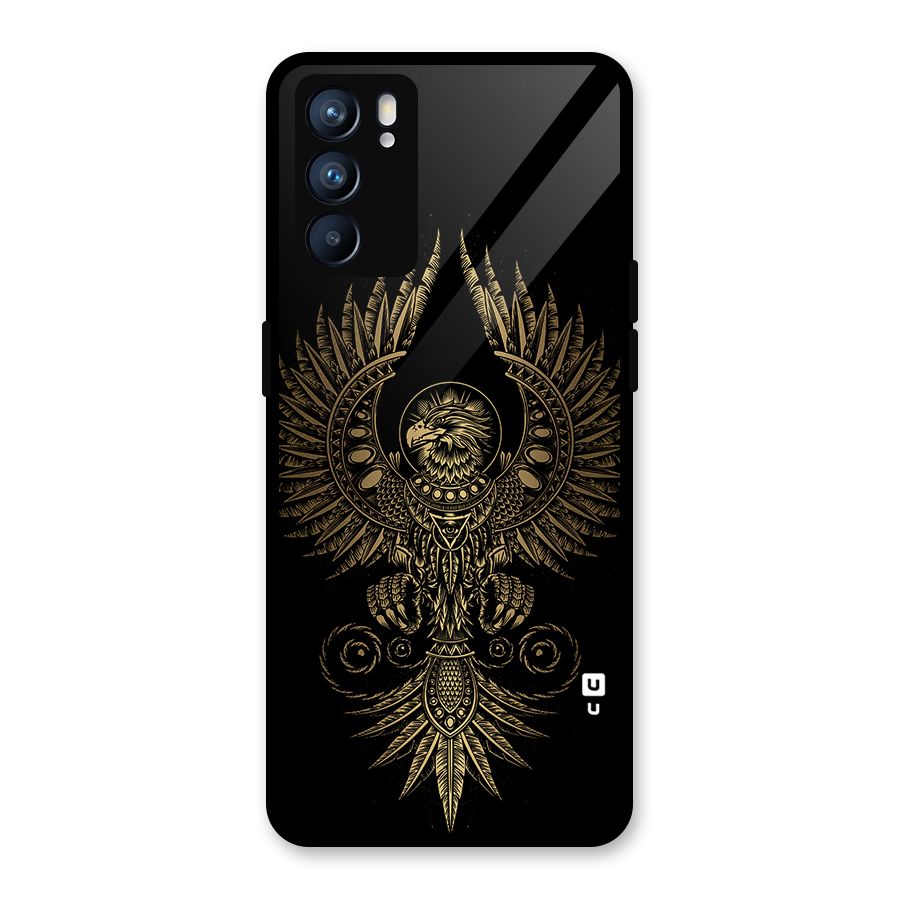 Legendary Phoenix Glass Back Case for Oppo Reno6 5G
