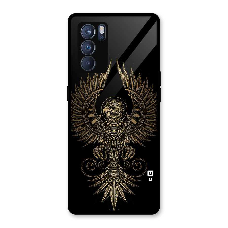Legendary Phoenix Glass Back Case for Oppo Reno6 Pro 5G