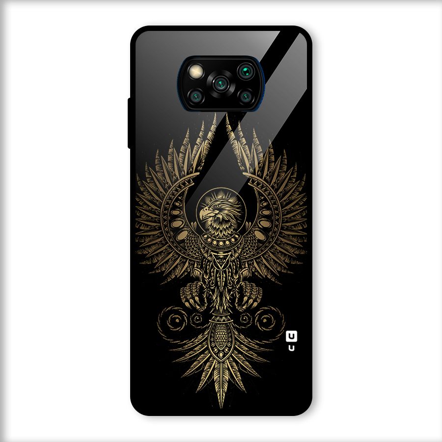 Legendary Phoenix Glass Back Case for Poco X3