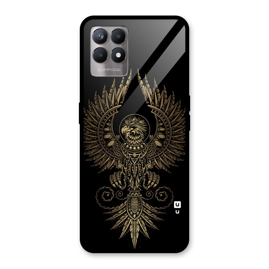 Legendary Phoenix Glass Back Case for Realme 8i