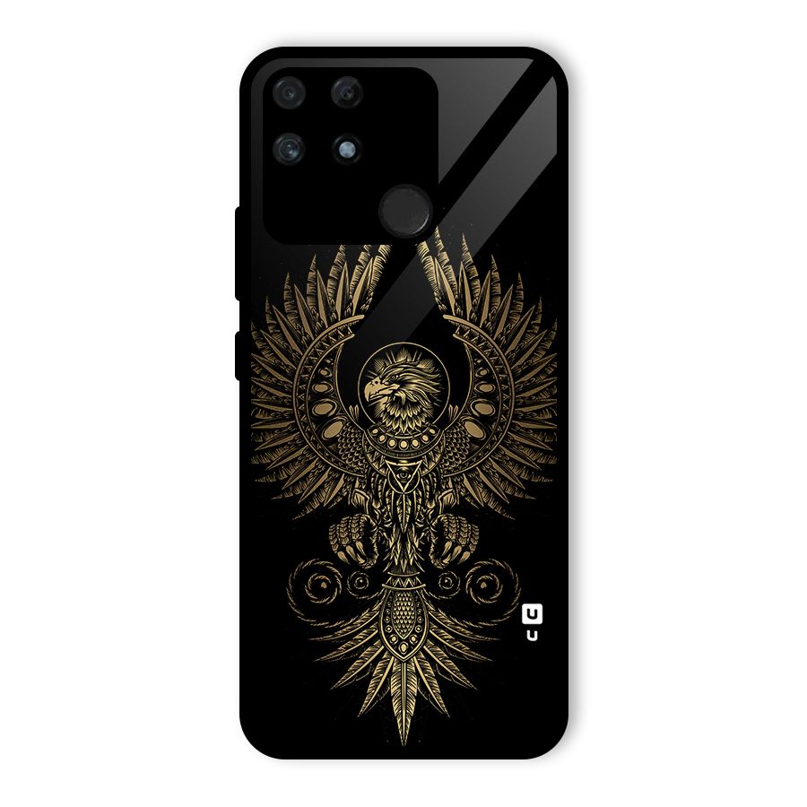 Legendary Phoenix Glass Back Case for Realme Narzo 50A