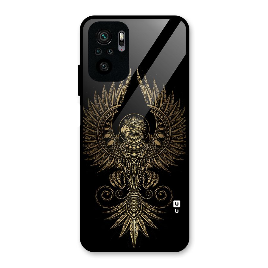 Legendary Phoenix Glass Back Case for Redmi Note 10