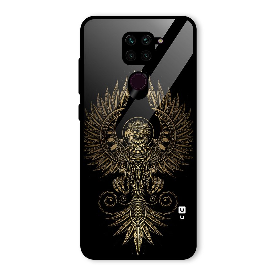 Legendary Phoenix Glass Back Case for Redmi Note 9