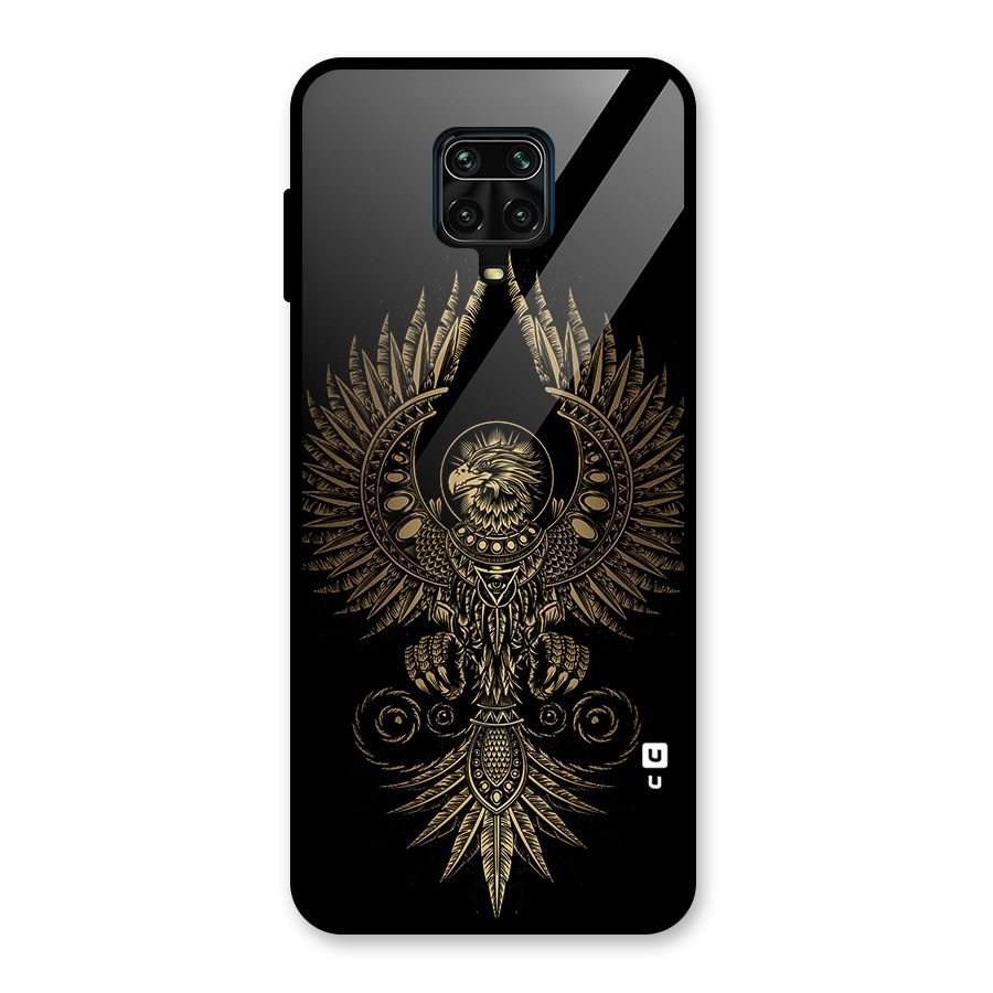 Legendary Phoenix Glass Back Case for Redmi Note 9 Pro Max