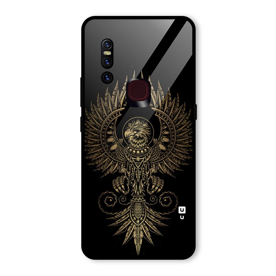 Legendary Phoenix Glass Back Case for Vivo V15