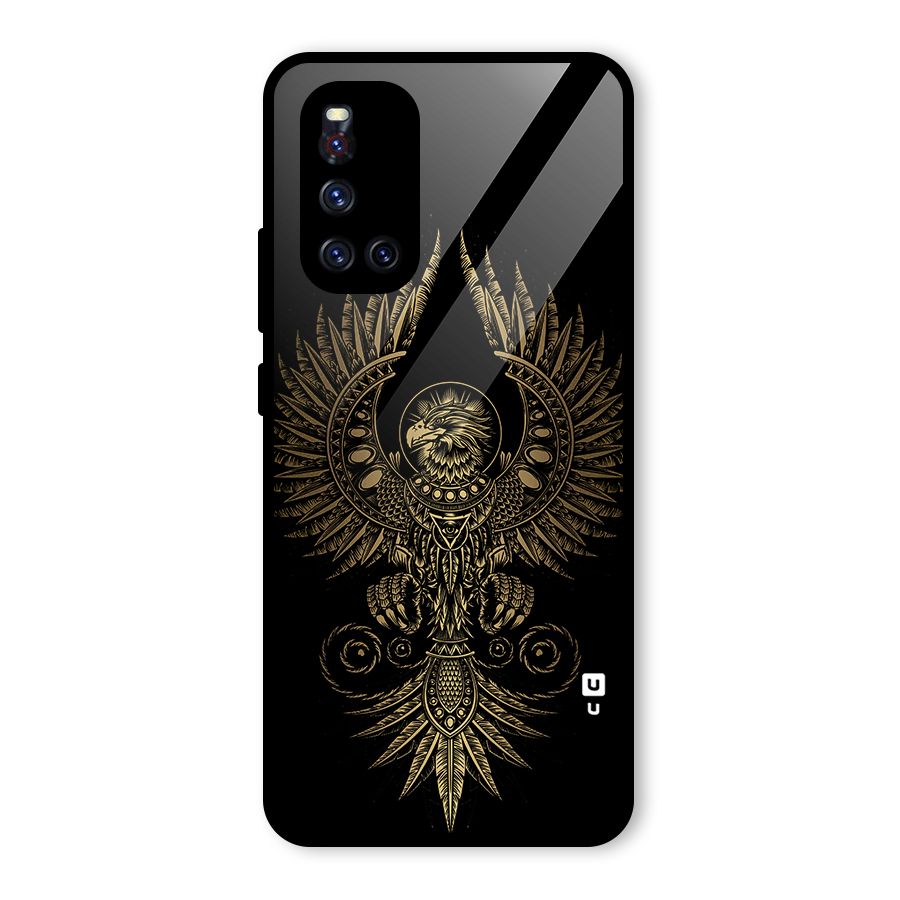 Legendary Phoenix Glass Back Case for Vivo V19