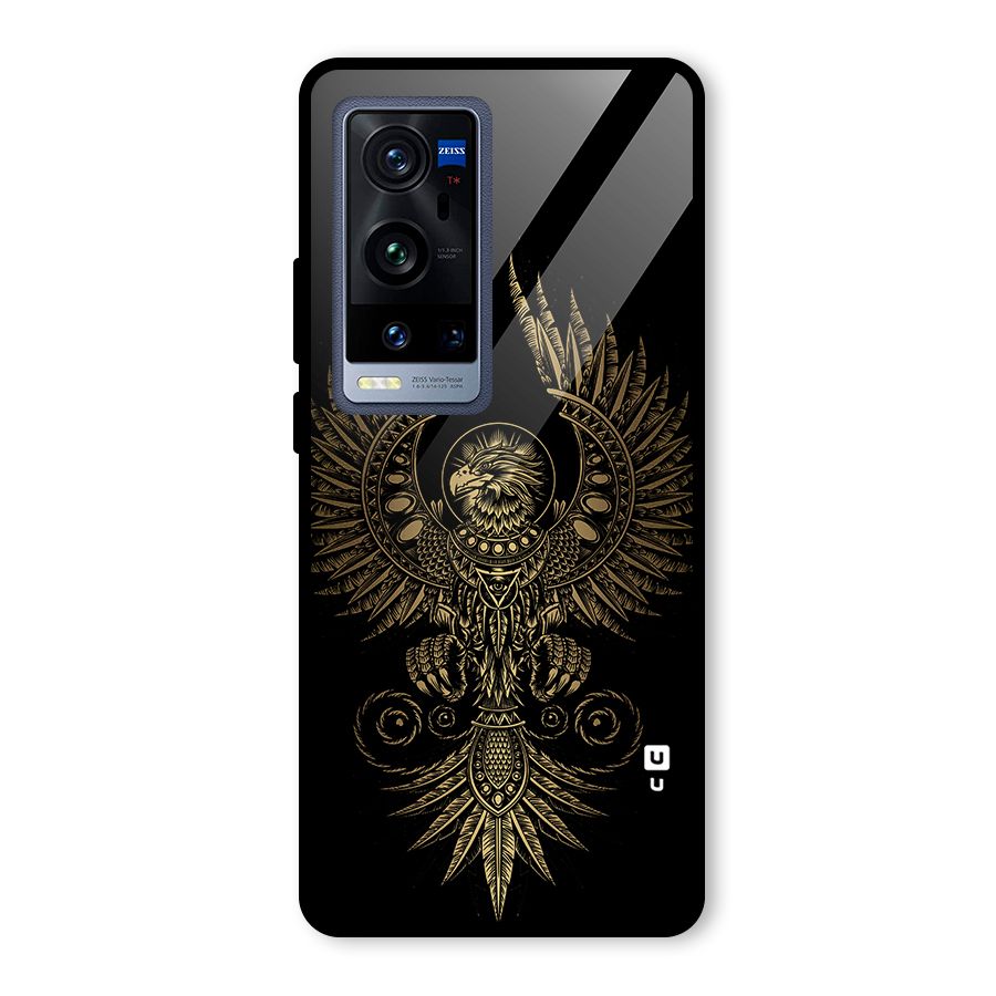Legendary Phoenix Glass Back Case for Vivo X60 Pro Plus