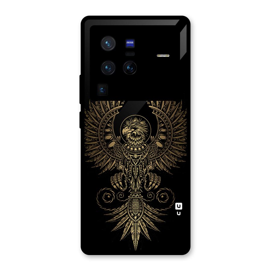 Legendary Phoenix Glass Back Case for Vivo X80 Pro