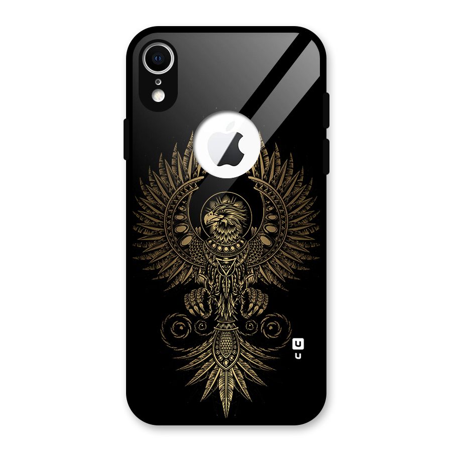 Legendary Phoenix Glass Back Case for iPhone XR Logo Cut