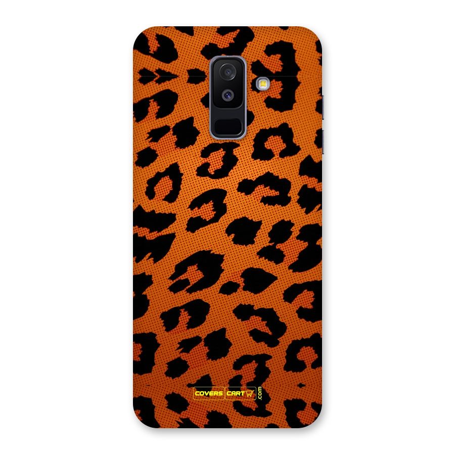 Leopard Back Case for Galaxy A6 Plus