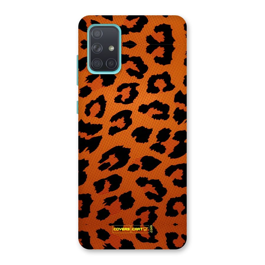 Leopard Back Case for Galaxy A71