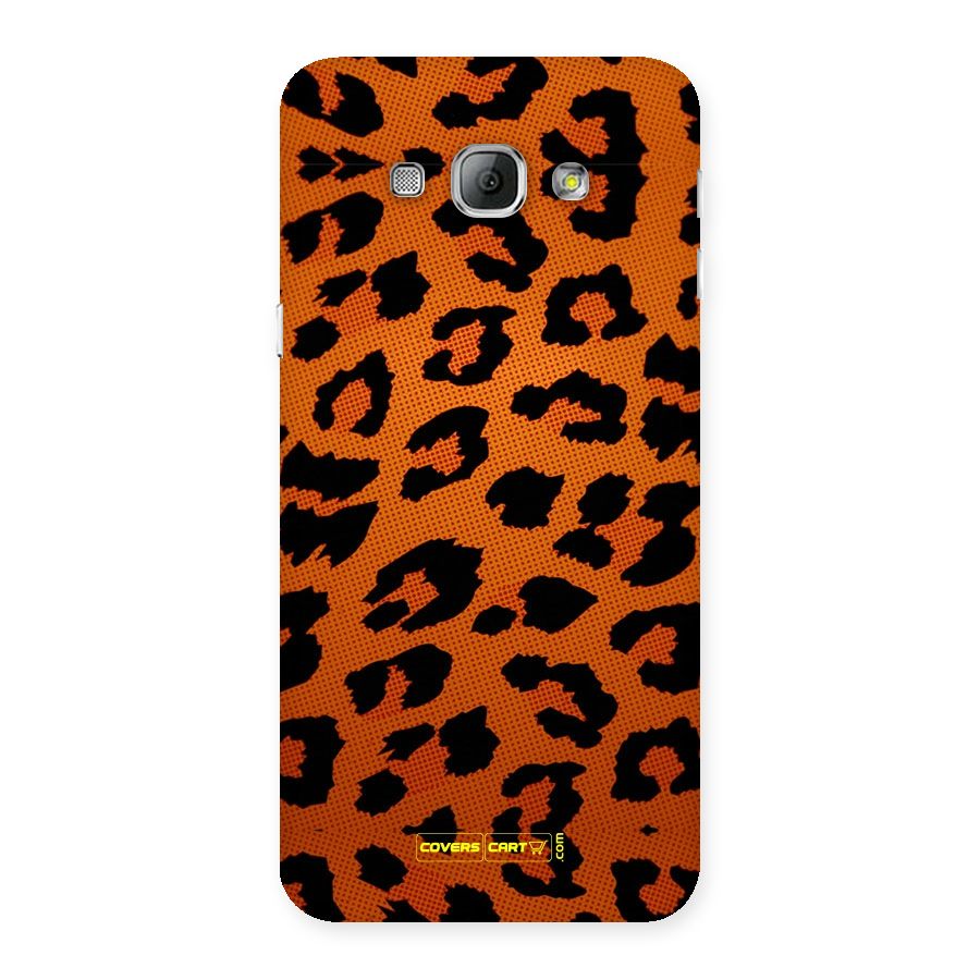 Leopard Back Case for Galaxy A8