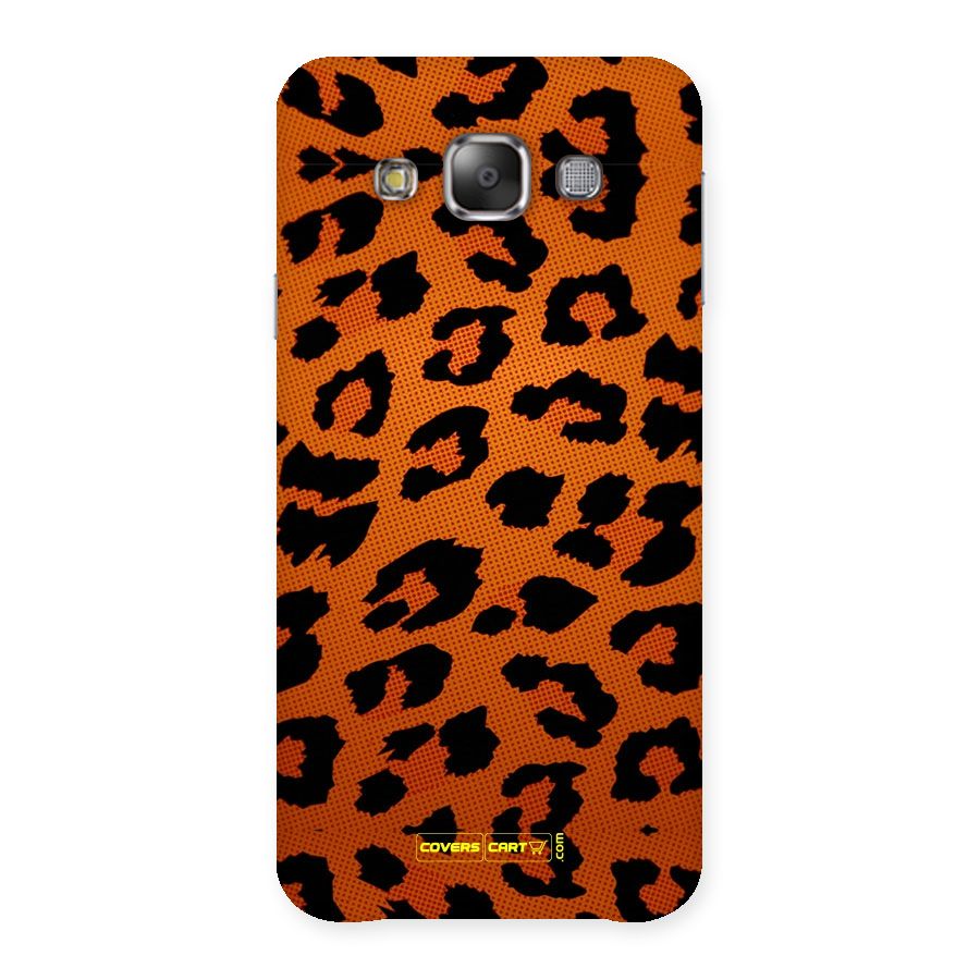 Leopard Back Case for Galaxy E7