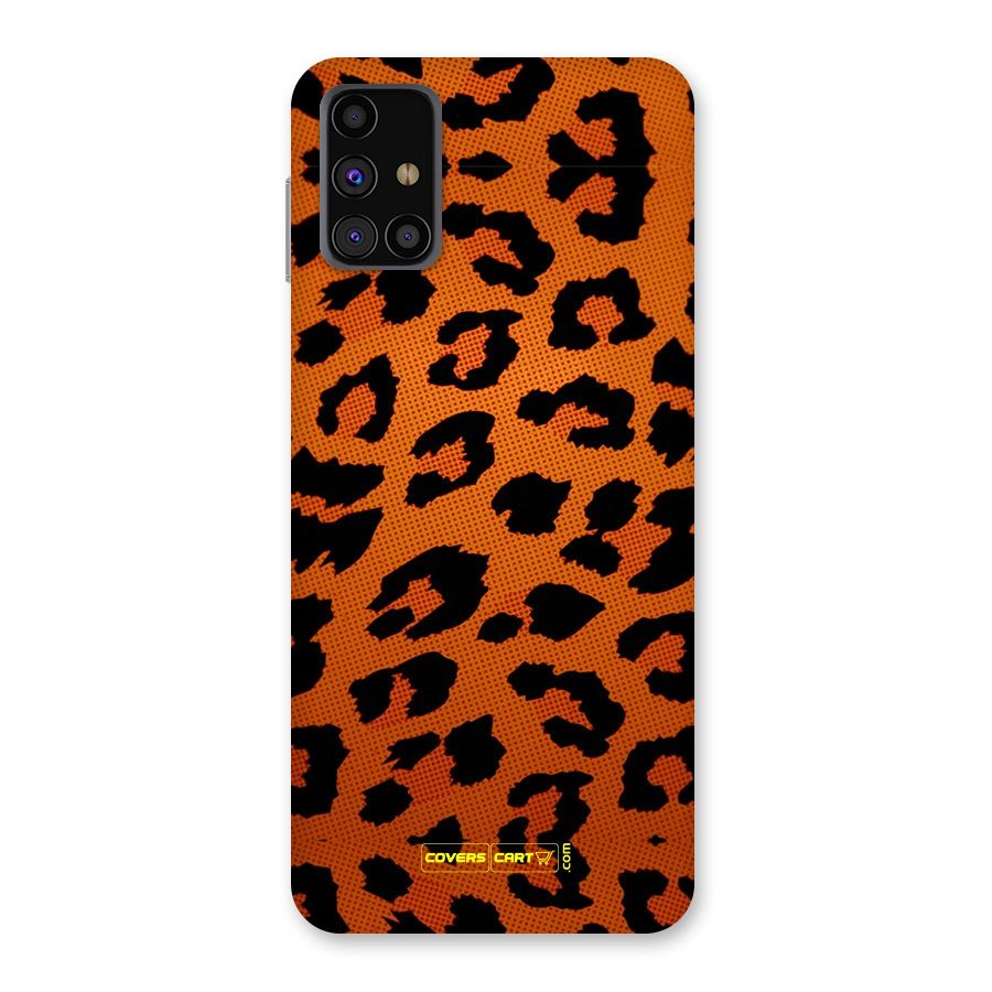 Leopard Back Case for Galaxy M31s