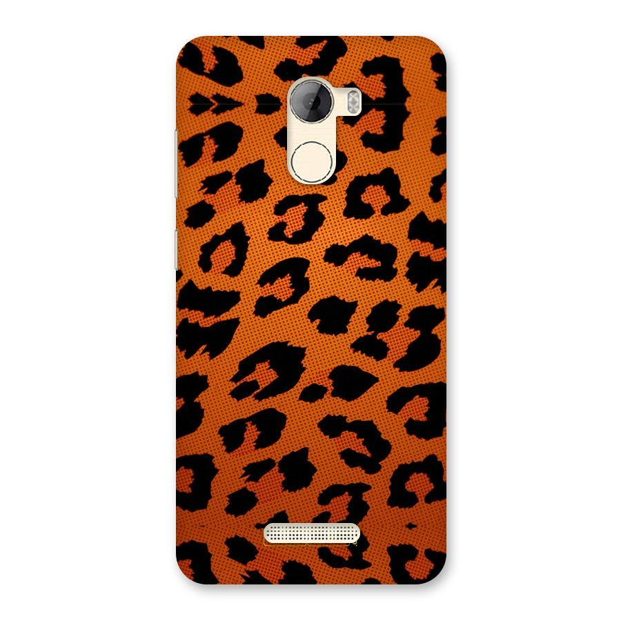 Leopard Back Case for Gionee A1 LIte