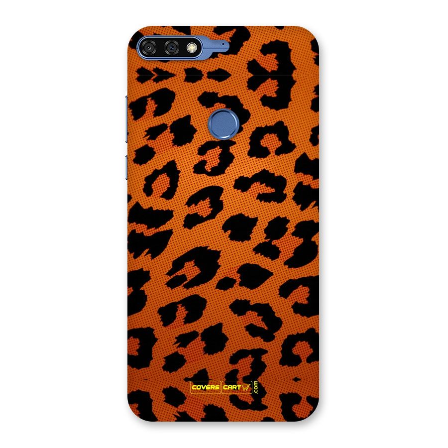 Leopard Back Case for Honor 7C