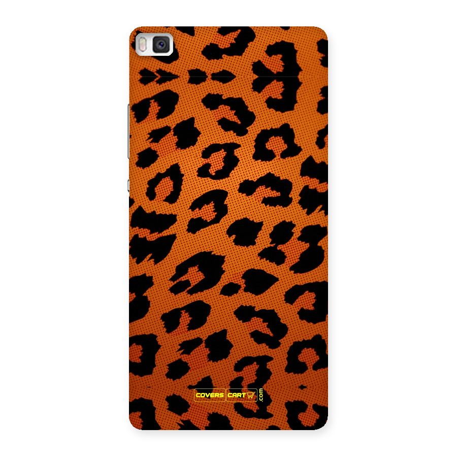 Leopard Back Case for Huawei P8